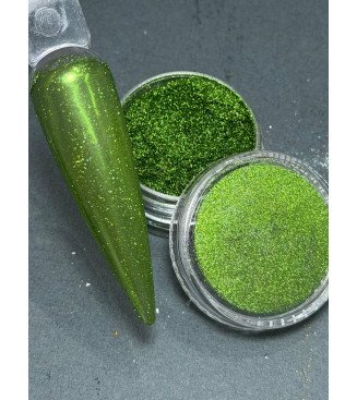 Pasqyr Chrome Green